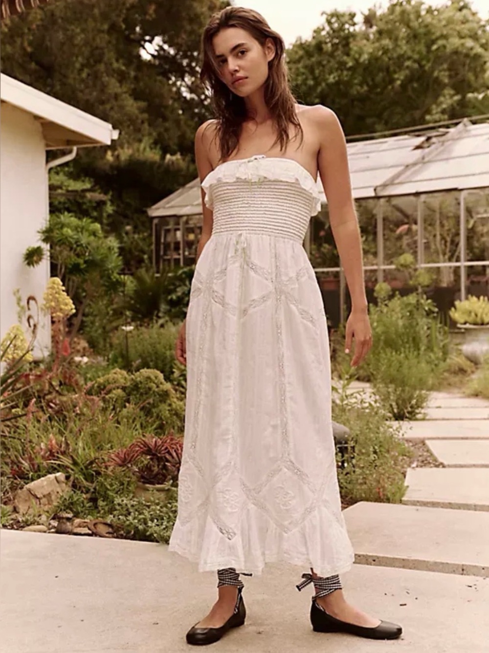 NWT free People hi hello midi dress